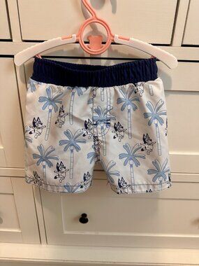Bluey - Baby boy swim trunks - brand new!